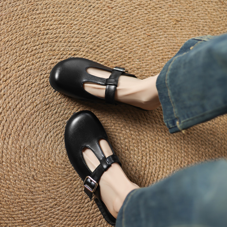 Minimalist Closed Toe Low Heel Slippers - Style k.html - Image 5