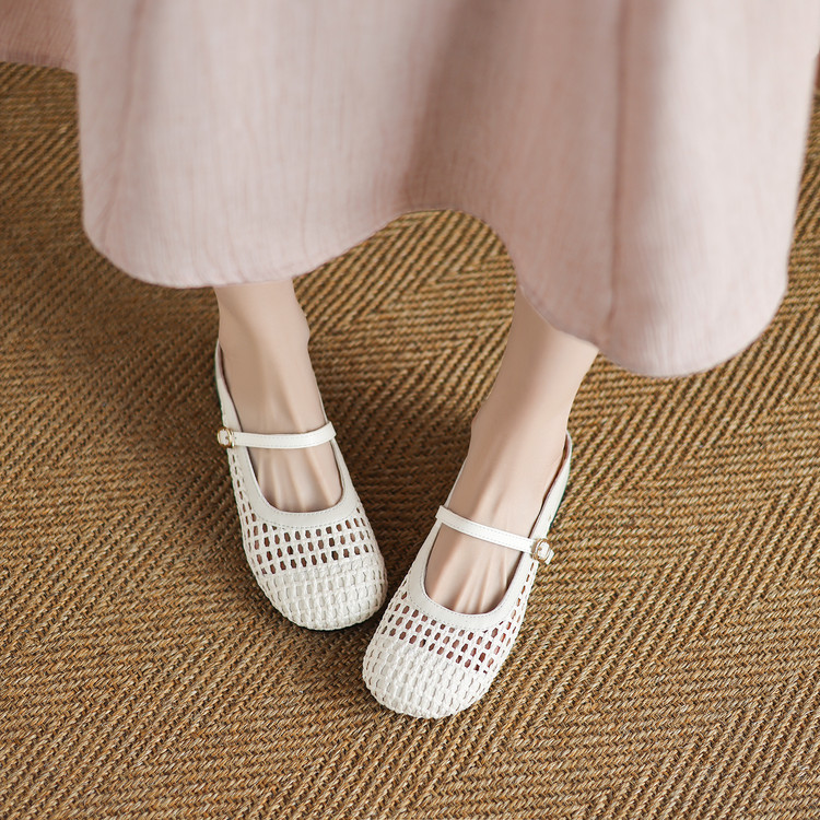 Minimalist Closed Toe Low Heel Slippers - Style o.html - Image 3